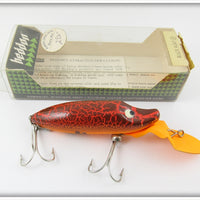Heddon Crackleback Orange Deep Dive River Runt Lure In Box DD9400 CBO