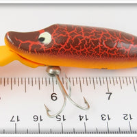 Heddon Crackleback Orange Deep Dive River Runt In Box
