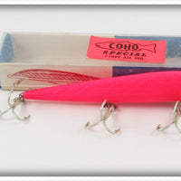 Vintage Rebel All Red Coho Special Lure In Box 1399
