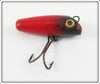 Vintage South Bend Red & Black Fly Oreno Lure 970 R