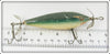 Heddon Green Crackleback 300 Surface Minnow