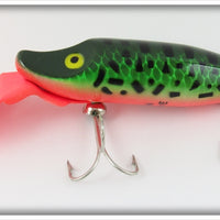 Heddon Green Crawdad With Orange DD Lip River Runt