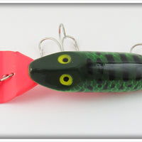 Heddon Green Crawdad With Orange DD Lip River Runt