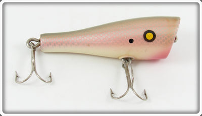 Vintage Paw Paw Silver Scale Popper Lure 