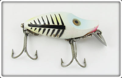 Heddon Pearl & Black Shore Minnow Midget River Runt Lure 9010 XBP