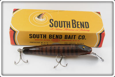 Vintage South Bend Pike Scale Pike Oreno Lure In Box 957 P 