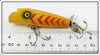Pflueger Yellow Body Red Stripe Pop Rite