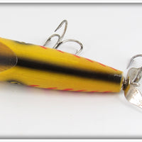 Pflueger Yellow Body Red Stripe Pop Rite