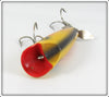 Pflueger Yellow Body Red Stripe Pop Rite