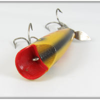 Pflueger Yellow Body Red Stripe Pop Rite