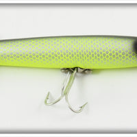 Bomber Yellow Silver Scale Spin Stick In Box