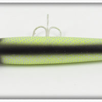 Bomber Yellow Silver Scale Spin Stick In Box