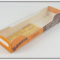 Bomber Yellow Silver Scale Spin Stick In Box