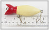 Unknown Red & White Open Mouth Lure