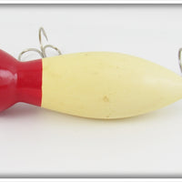 Unknown Red & White Open Mouth Lure