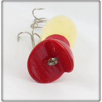 Unknown Red & White Open Mouth Lure