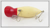 Unknown Red & White Open Mouth Lure