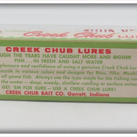 Creek Chub Yellow Spotted Jointed Pikie In Box