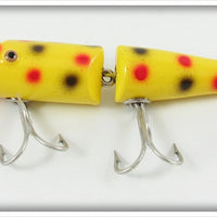 Creek Chub Yellow Spotted Jointed Pikie In Box