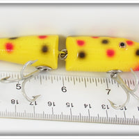 Creek Chub Yellow Spotted Jointed Pikie In Box