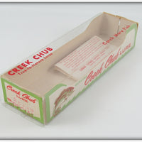 Creek Chub Yellow Spotted Jointed Pikie In Box