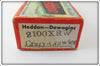 Heddon Red & White Shore Crazy Crawler In Correct Box