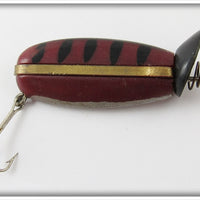 Vintage Bailer Baits Red & Black Fish-All Lure
