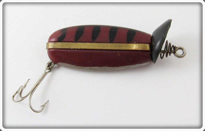 Vintage Bailer Baits Red & Black Fish-All Lure