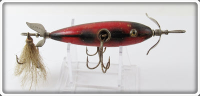 Vintage South Bend Red Hex Underwater Minnow Lure 903 R2