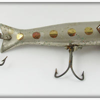 Vintage Pflueger Spotlite Near Gold TNT Minnow Lure 6938 