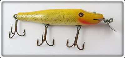 Vintage Creek Chub Yellow Flash Pikie Lure 737