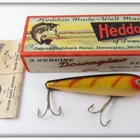 Vintage Heddon Perch Zaragossa Lure In Correct Box 6500L