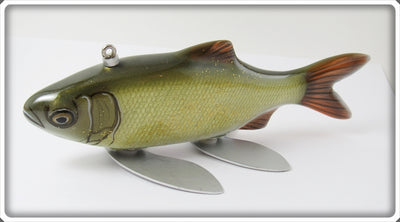 Melosh Wood Carved Chub Fish Decoy
