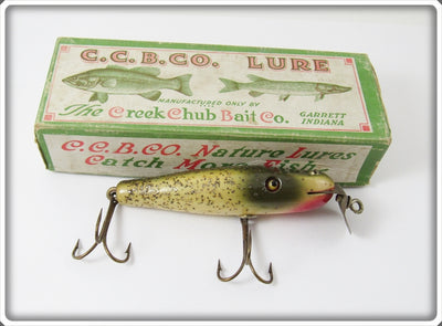 Creek Chub Silver Flash Baby Pikie In Correct End Label Box 918