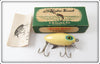 Vintage Clark's Pearl Blue Eyes Water Scout Lure In Correct Box