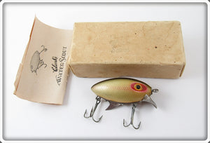 Vintage Clark's Shiner Water Scout Lure In Intro Box 310X
