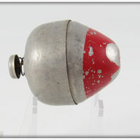 Aluminum & Red Bobber