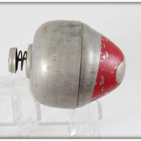 Aluminum & Red Bobber