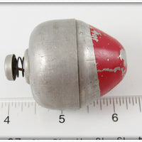 Aluminum & Red Bobber