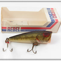 Vintage Rebel Naturalized Bass Pop R Lure In Box P7606