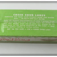 Creek Chub Blue Flash Striper Pikie In Box