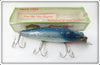 Vintage Creek Chub Blue Flash Striper Pikie Lure In Box 6934