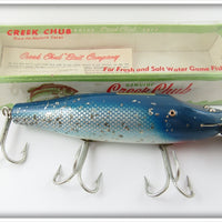 Vintage Creek Chub Blue Flash Striper Pikie Lure In Box 6934