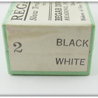 Regar Inventive Works Black & White Zebra Rega-Lure Pair In Box
