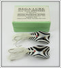 Regar Inventive Works Black & White Zebra Rega-Lure Pair