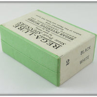 Regar Inventive Works Black & White Zebra Rega-Lure Pair In Box