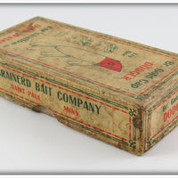 Brainerd Bait Company Br. Gold Cap Dodger In Box