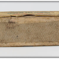 Brainerd Bait Company Br. Gold Cap Dodger In Box
