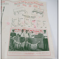 Brainerd Bait Company Br. Gold Cap Dodger In Box