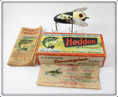 Heddon BWH Crazy Crawler In Correct Box 2100